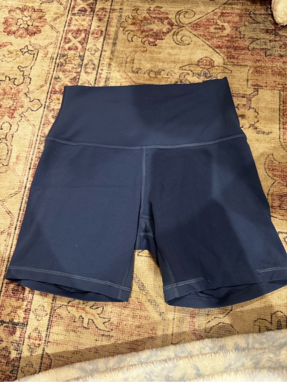 lululemon athletica Navy High-Rise Athletic Shorts